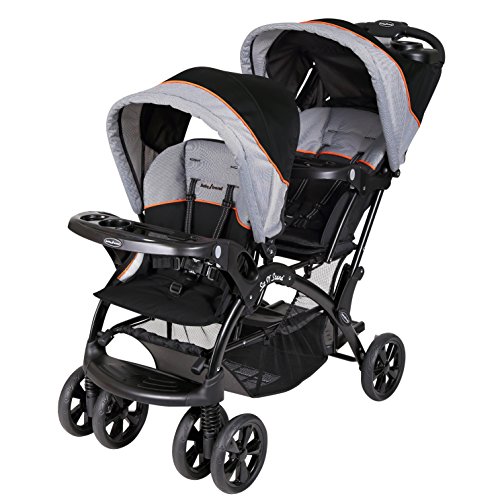 Baby Trend Double Sit N Stand Stroller  Millennium Orange