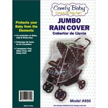 Comfy Baby  Universal Clear Waterproof Rain Cover Wind Shield for Jumbo Stroller