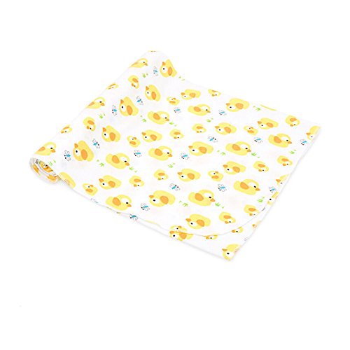 CuteOn Soft Cotton Hospital Receiving Multifunction Blankets for Unisex Baby 10 Yellow Chicken