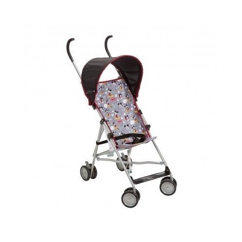 Disney Mickey Mouse Lightweight Umbrella Stroller for Infants up to 40 pounds  Easily Folds for Convenient Storage  Stow and Go