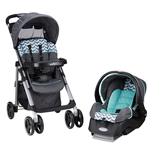 Evenflo Vive Travel System with Embrace  Spearmint Spree